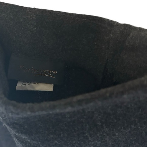 VINTAGE Pariscope Grey Maxi Tassel bottom Skirt - 8 - Picture 7 of 11